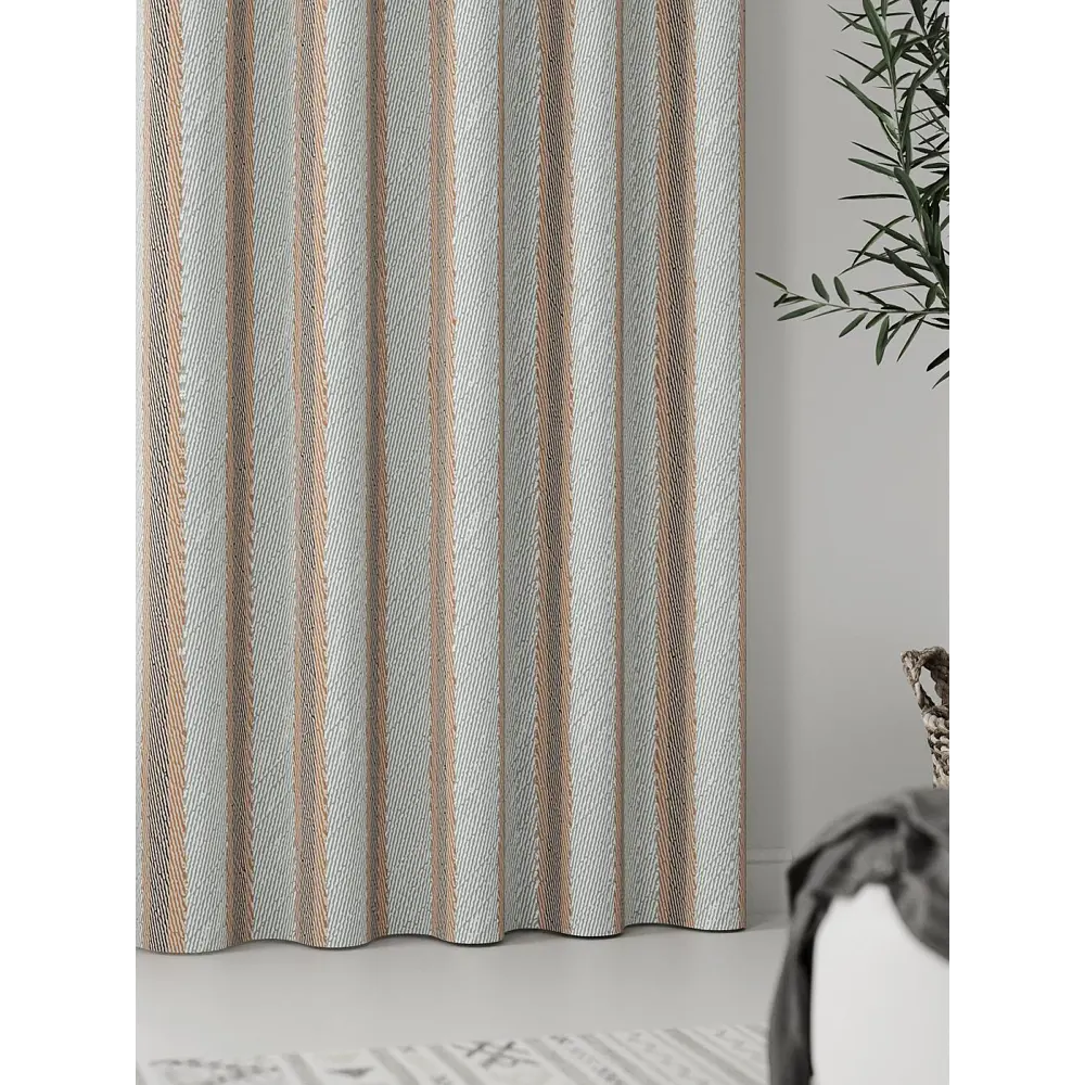 Фото 4 Комплект штор At home Базовая коллекция AT937116 на шторной ленте 280x150 см цвет бежевый Фото 4 Комплект штор At home Базовая коллекция AT937116 на шторной ленте 280x150 см цвет бежевый