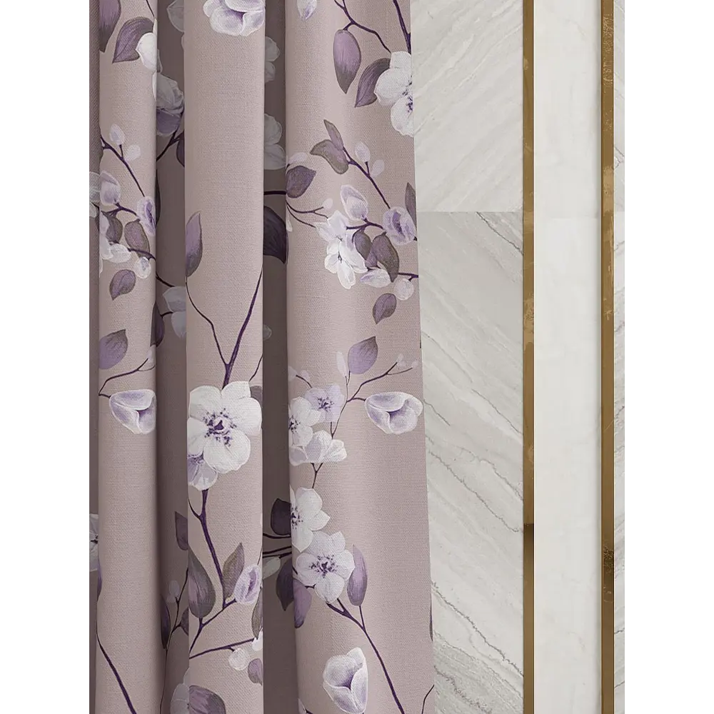 Фото Комплект штор At home Базовая коллекция AT980305 на шторной ленте 280x220 см цвет фиолетовый Фото Комплект штор At home Базовая коллекция AT980305 на шторной ленте 280x220 см цвет фиолетовый