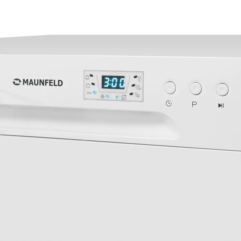 Фото 6 Отдельностоящая посудомоечная машина Maunfeld MLP-06DW 55 см 6 программ цвет белый Фото 6 Отдельностоящая посудомоечная машина Maunfeld MLP-06DW 55 см 6 программ цвет белый