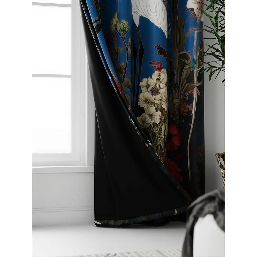 Фото Комплект штор At home Базовая коллекция AT602014 на шторной ленте 240x150 см цвет красный