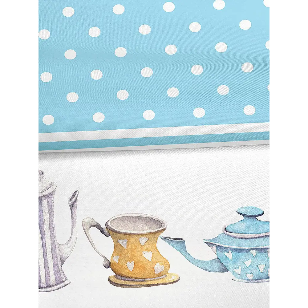 Фото 2 Комплект штор At home Базовая коллекция AT529110 на шторной ленте 180x145 см цвет белый