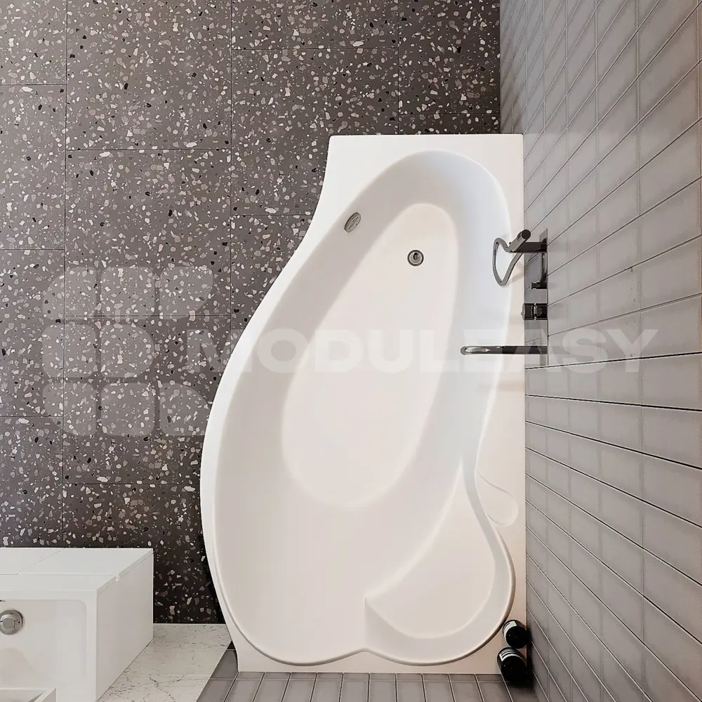 Фото 9 Прямоугольная ванна Moduleasy HAZEL 01хе1695п акрил 160х95см Фото 9 Прямоугольная ванна Moduleasy HAZEL 01хе1695п акрил 160х95см