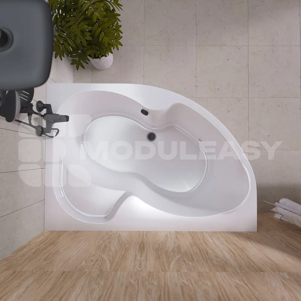 Фото 10 Прямоугольная ванна Moduleasy ELI 01аурел1510п акрил 150х105см Фото 10 Прямоугольная ванна Moduleasy ELI 01аурел1510п акрил 150х105см
