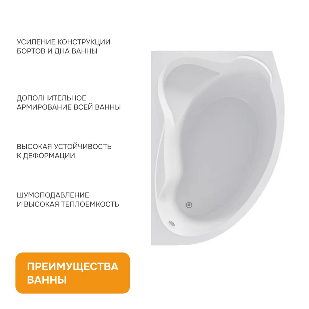 Фото 3 Прямоугольная ванна Moduleasy PALMER 01кар1610п акрил 150x104см Фото 3 Прямоугольная ванна Moduleasy PALMER 01кар1610п акрил 150x104см