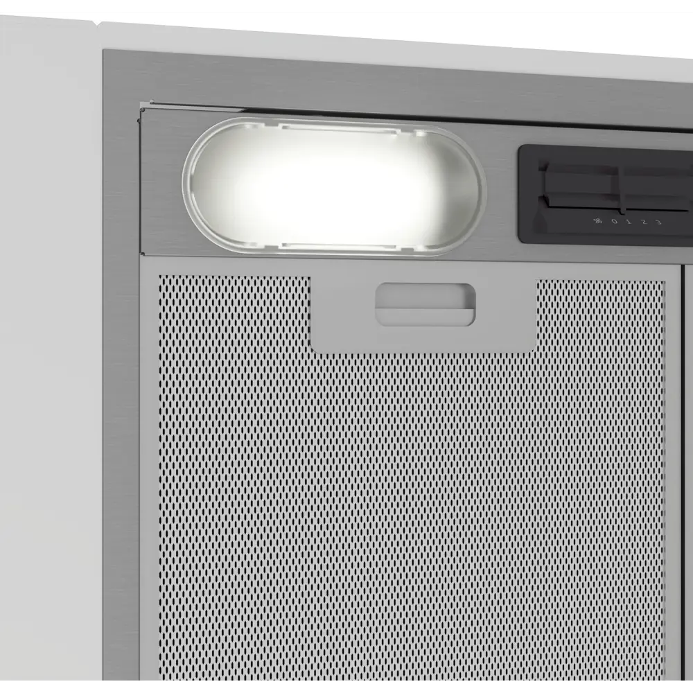 Фото 4 Встраиваемая вытяжка Indesit INAE 52FLS X 53 см цвет серый/серебристый Фото 4 Встраиваемая вытяжка Indesit INAE 52FLS X 53 см цвет серый/серебристый