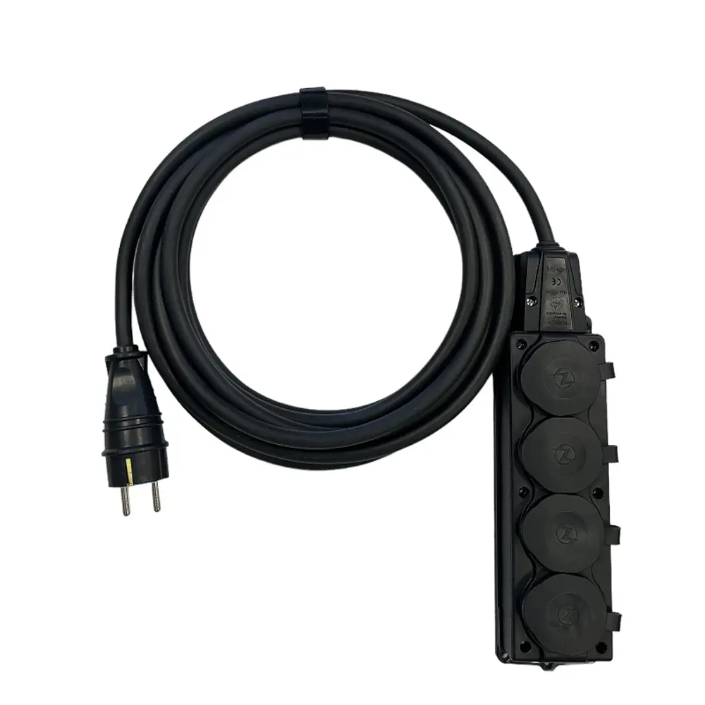 Фото Удлинитель-шнур Itok i-connect-color-SU-KG-315-4-54-5-black 4 розетки с заземлением 3x1.5 мм 5 м 3500 Вт цвет черный Фото Удлинитель-шнур Itok i-connect-color-SU-KG-315-4-54-5-black 4 розетки с заземлением 3x1.5 мм 5 м 3500 Вт цвет черный