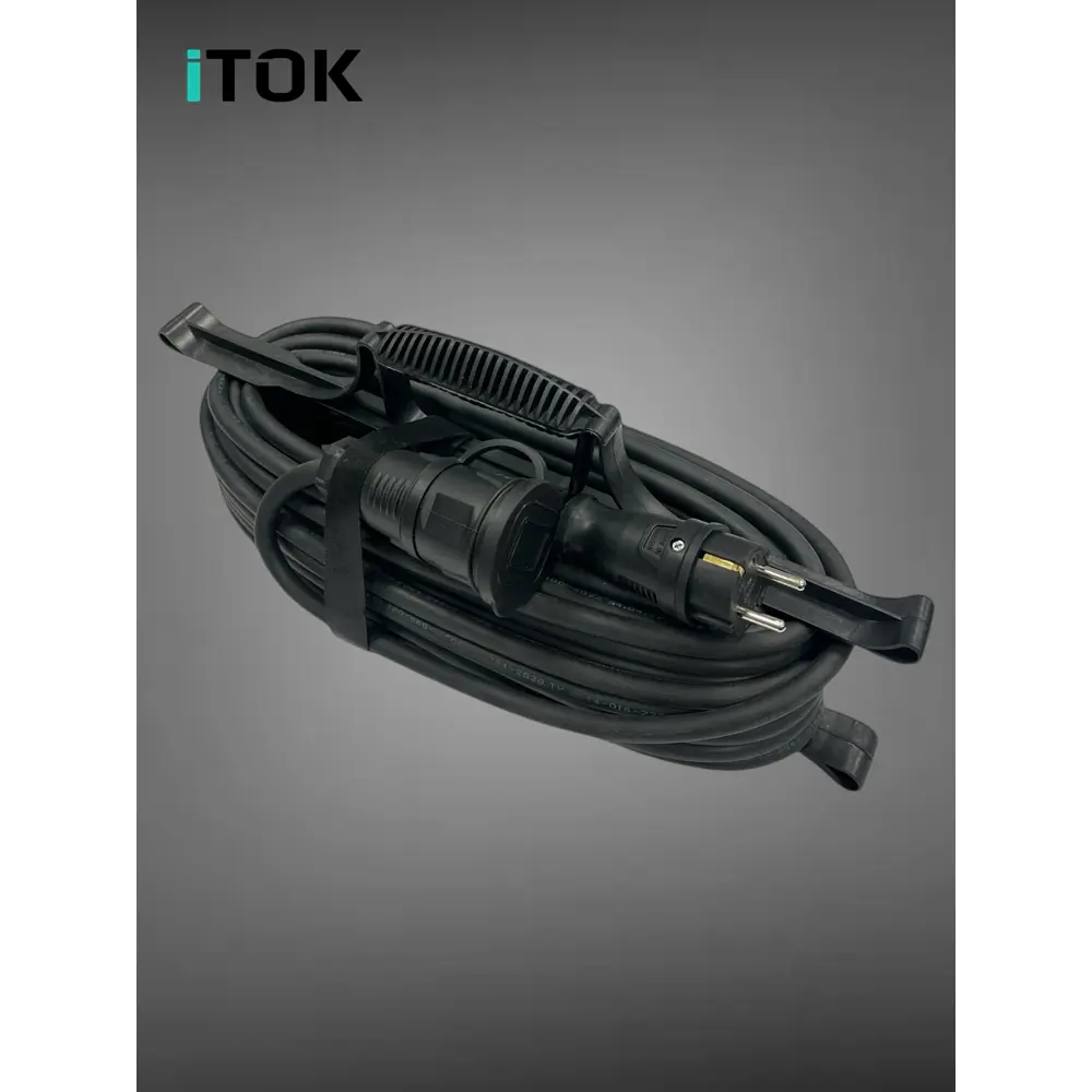 Фото 9 Удлинитель-шнур на рамке Itok i-connect-color-sur-PVS-315-1-44-30-black 3x1.5 30 м 1 розетка 3500 Вт с заземлением IP44 цвет черный Фото 9 Удлинитель-шнур на рамке Itok i-connect-color-sur-PVS-315-1-44-30-black 3x1.5 30 м 1 розетка 3500 Вт с заземлением IP44 цвет черный
