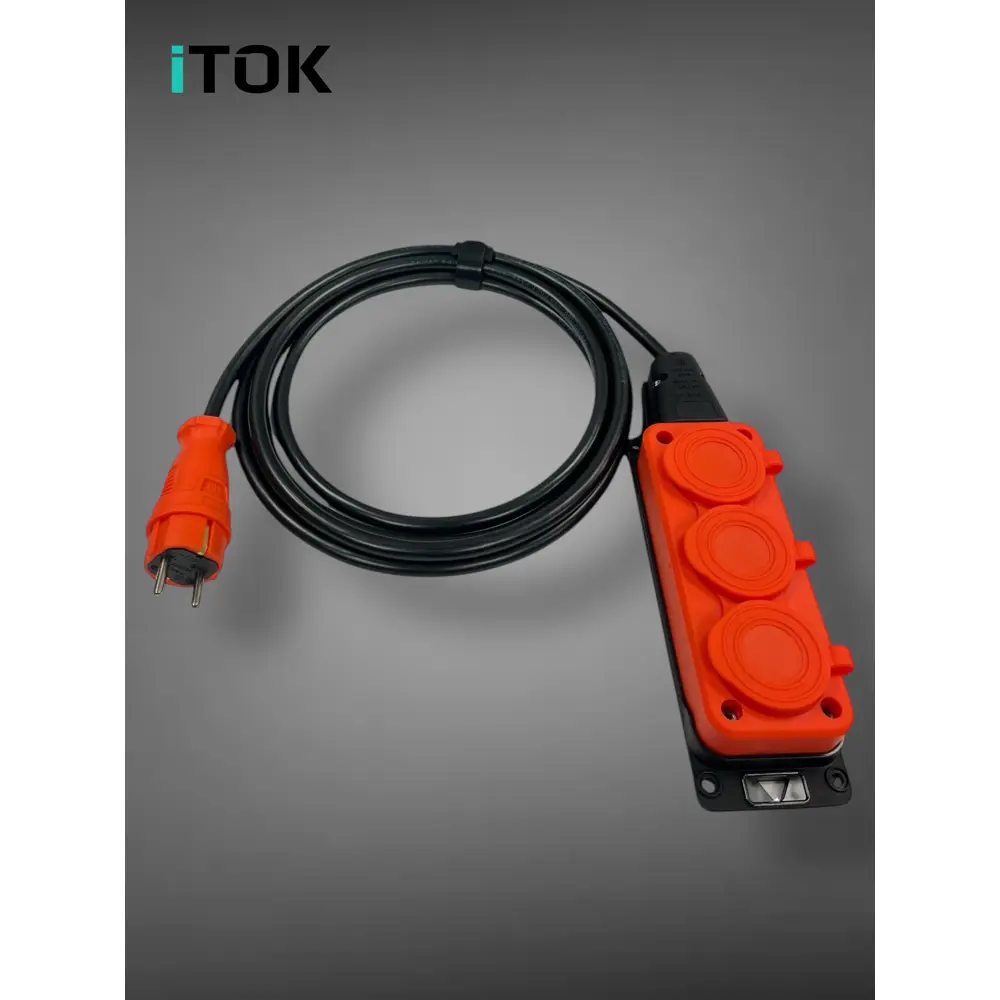 Фото 11 Удлинитель силовой Itok i-connect-color-SU-KG-315-3-54-5-orange 3 розетки 3x1.5 мм 5 м 3500 Вт цвет оранжевый Фото 11 Удлинитель силовой Itok i-connect-color-SU-KG-315-3-54-5-orange 3 розетки 3x1.5 мм 5 м 3500 Вт цвет оранжевый