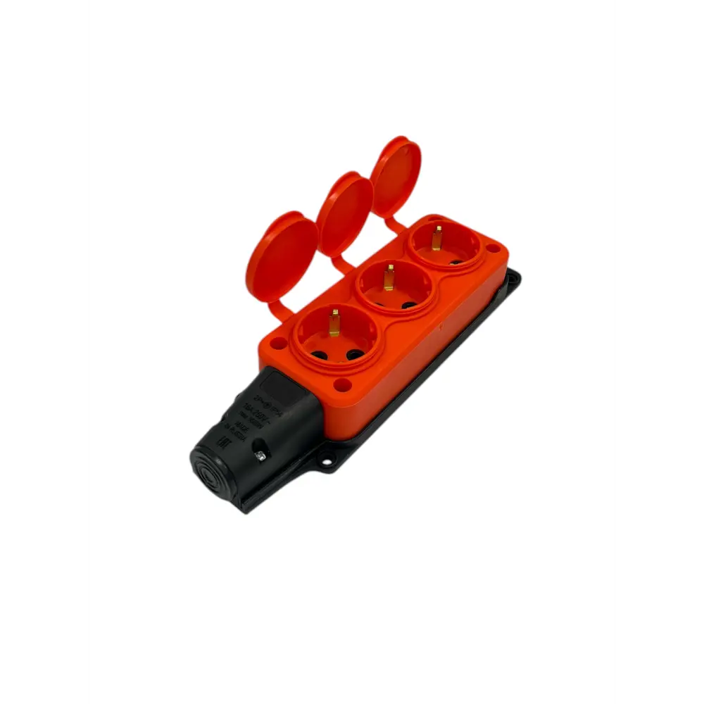 Фото 8 Удлинитель силовой Itok i-connect-color-SU-KG-315-3-54-5-orange 3 розетки 3x1.5 мм 5 м 3500 Вт цвет оранжевый Фото 8 Удлинитель силовой Itok i-connect-color-SU-KG-315-3-54-5-orange 3 розетки 3x1.5 мм 5 м 3500 Вт цвет оранжевый