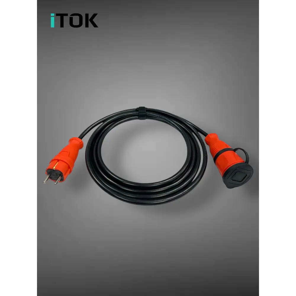 Фото 9 Удлинитель-шнур Itok i-connect-color-SU-KG-325-1-44-50-orange 3x2.5 50 м 1 розетка 3500 Вт с заземлением IP44 цвет оранжевый Фото 9 Удлинитель-шнур Itok i-connect-color-SU-KG-325-1-44-50-orange 3x2.5 50 м 1 розетка 3500 Вт с заземлением IP44 цвет оранжевый
