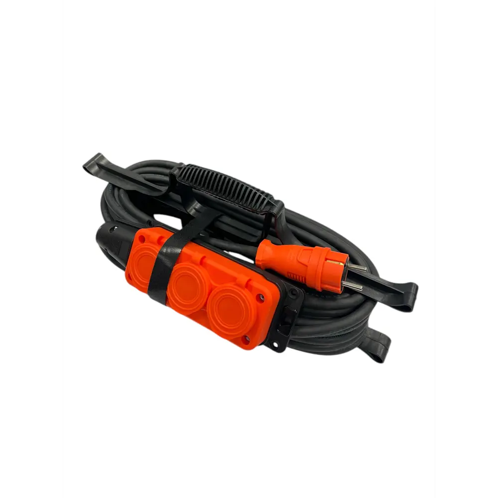 Фото 2 Удлинитель силовой Itok i-connect-color-SUR-PVS-310-3-54-30-orange 3 розетки 3x1 мм 30 м 2200 Вт цвет оранжевый Фото 2 Удлинитель силовой Itok i-connect-color-SUR-PVS-310-3-54-30-orange 3 розетки 3x1 мм 30 м 2200 Вт цвет оранжевый
