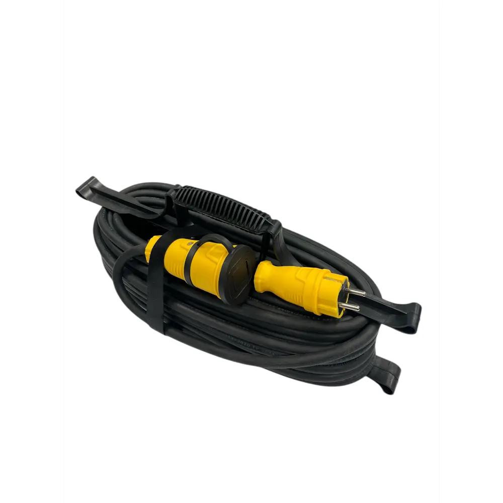 Фото Удлинитель-шнур Itok i-connect-color-SUR-KG-210-1-44-20-yellow 2x1 20 м 1 розетка 2200 Вт без заземления IP44 цвет желтый Фото Удлинитель-шнур Itok i-connect-color-SUR-KG-210-1-44-20-yellow 2x1 20 м 1 розетка 2200 Вт без заземления IP44 цвет желтый