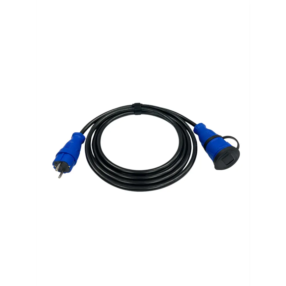 Фото Удлинитель-шнур Itok i-connect-color-SU-PVS-325-1-44-5-blue 3x2.5 5 м 1 розетка 3500 Вт с заземлением IP44 цвет синий Фото Удлинитель-шнур Itok i-connect-color-SU-PVS-325-1-44-5-blue 3x2.5 5 м 1 розетка 3500 Вт с заземлением IP44 цвет синий