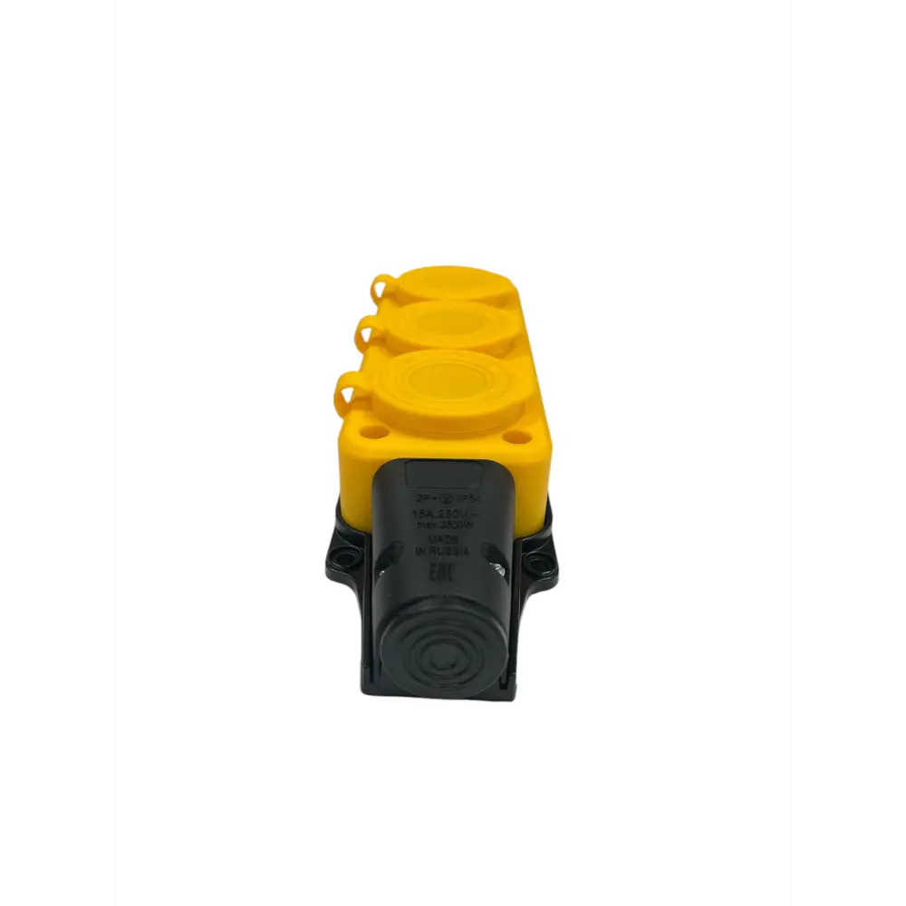 Фото 7 Удлинитель-шнур Itok i-connect-color-SU-PVS-325-3-54-5-yellow 3x2.5 5 м 3 розетки 3500 Вт с заземлением IP54 цвет желтый Фото 7 Удлинитель-шнур Itok i-connect-color-SU-PVS-325-3-54-5-yellow 3x2.5 5 м 3 розетки 3500 Вт с заземлением IP54 цвет желтый