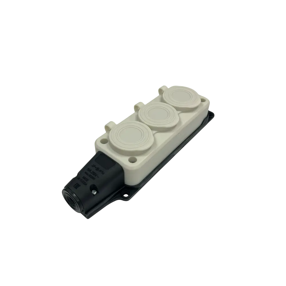 Фото 3 Удлинитель-шнур Itok i-connect-plus-SU-KG-315-3-54-3-white 3x1.5 3 м 3 розетки 3500 Вт с заземлением IP54 цвет белый Фото 3 Удлинитель-шнур Itok i-connect-plus-SU-KG-315-3-54-3-white 3x1.5 3 м 3 розетки 3500 Вт с заземлением IP54 цвет белый