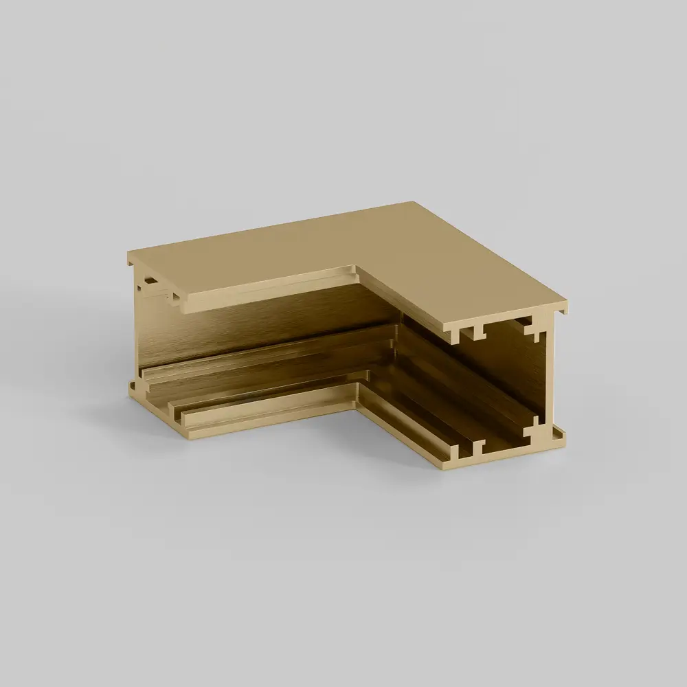 Фото 2 Коннектор угловой внутренний для накладного шинопровода Elektrostandard Brass Line 85225/00 латунь Фото 2 Коннектор угловой внутренний для накладного шинопровода Elektrostandard Brass Line 85225/00 латунь