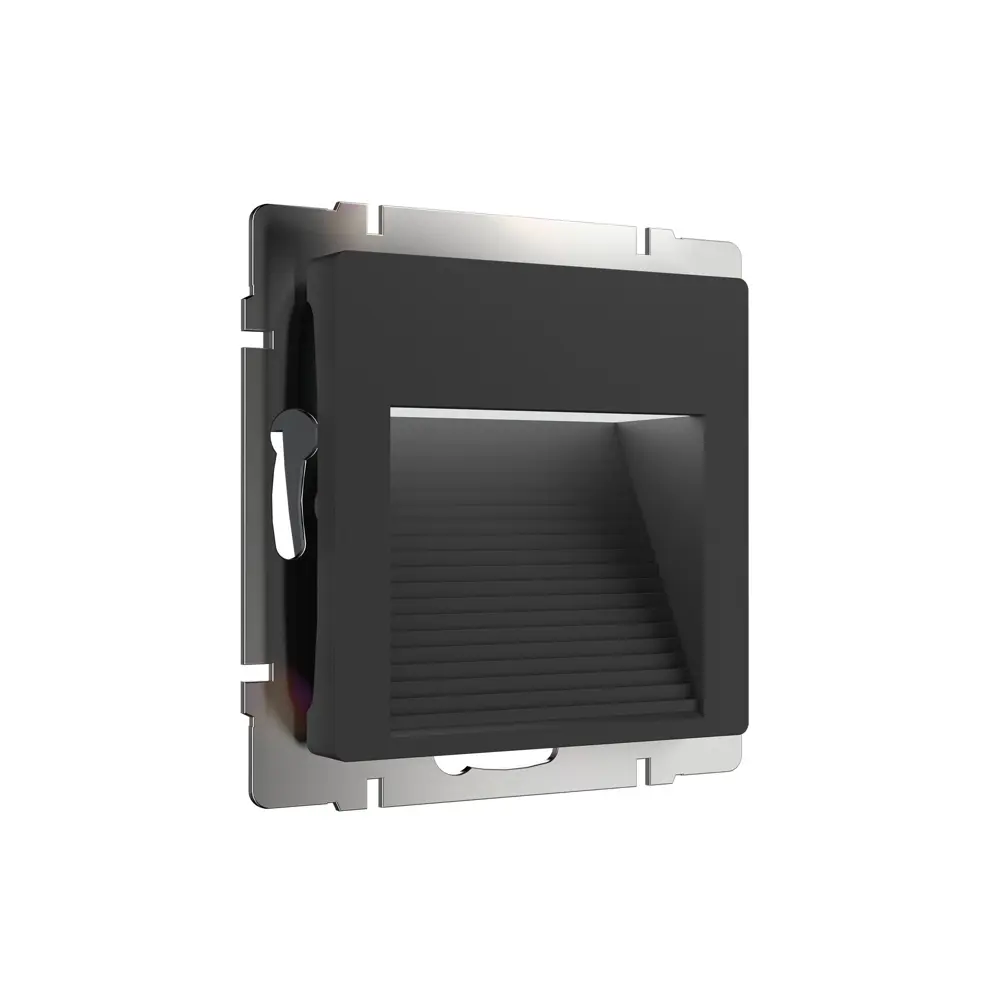 Фото 2 Встраиваемая LED подсветка Werkel W1154208 цвет черный матовый Фото 2 Встраиваемая LED подсветка Werkel W1154208 цвет черный матовый