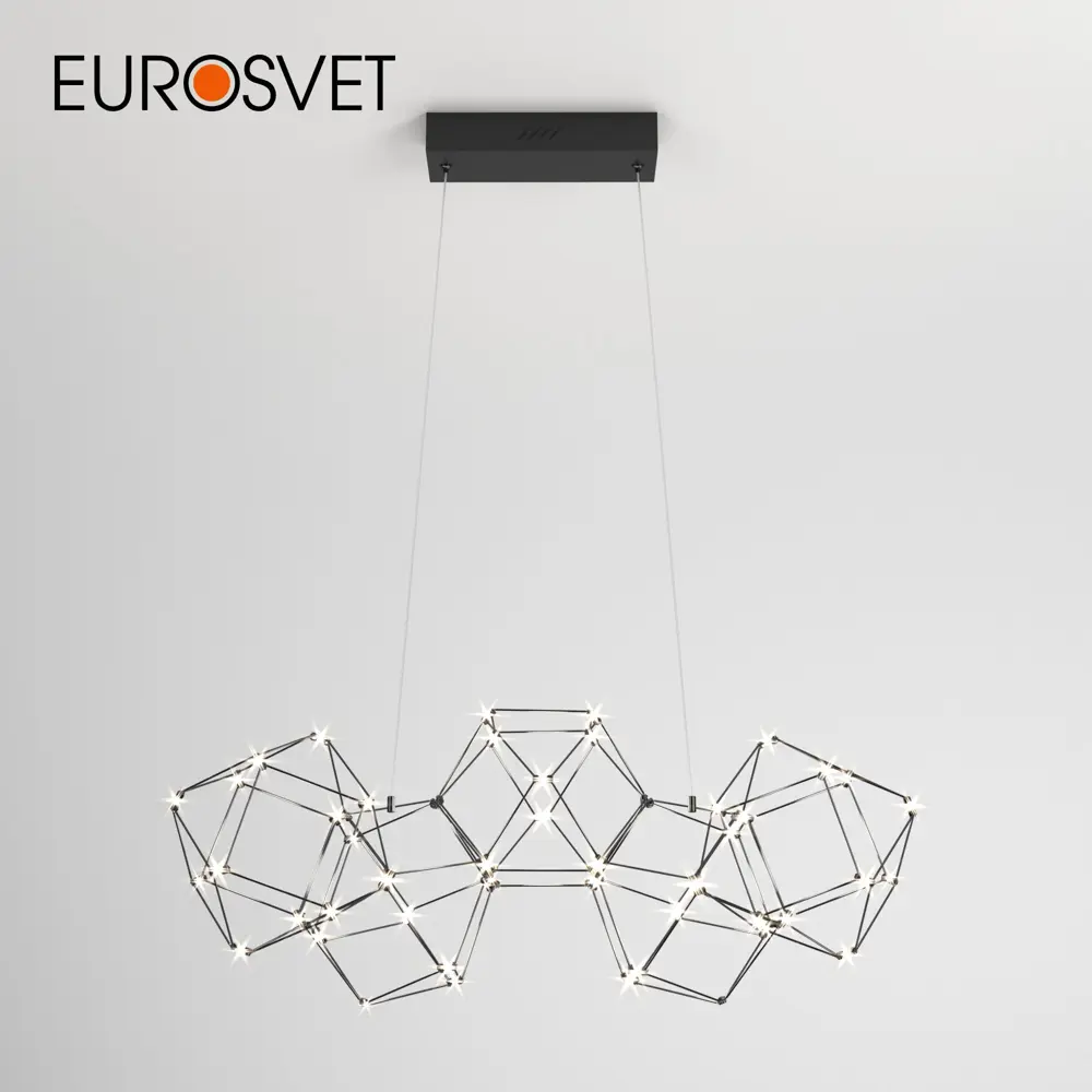 Фото Светильник подвесной светодиодный EUROSVET a061144 Uma нейтральный белый свет цвет черный Фото Светильник подвесной светодиодный EUROSVET a061144 Uma нейтральный белый свет цвет черный