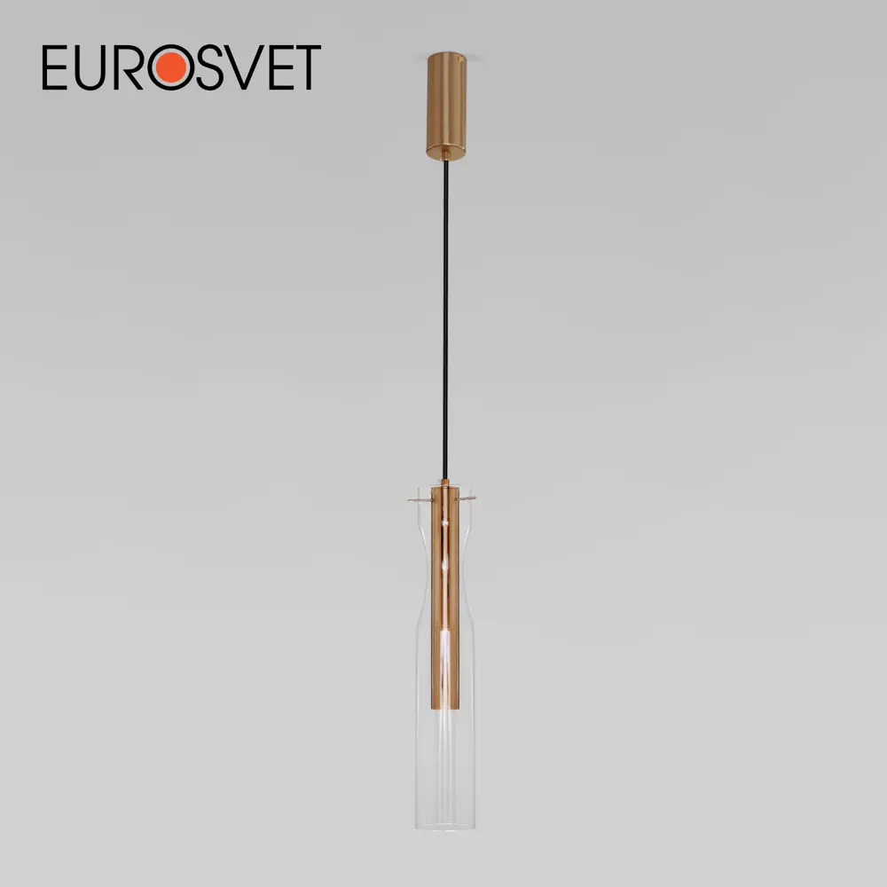 Фото Светильник подвесной светодиодный Eurosvet 50253/1 led 3 м² нейтральный белый свет цвет жёлтый/золотой Фото Светильник подвесной светодиодный Eurosvet 50253/1 led 3 м² нейтральный белый свет цвет жёлтый/золотой