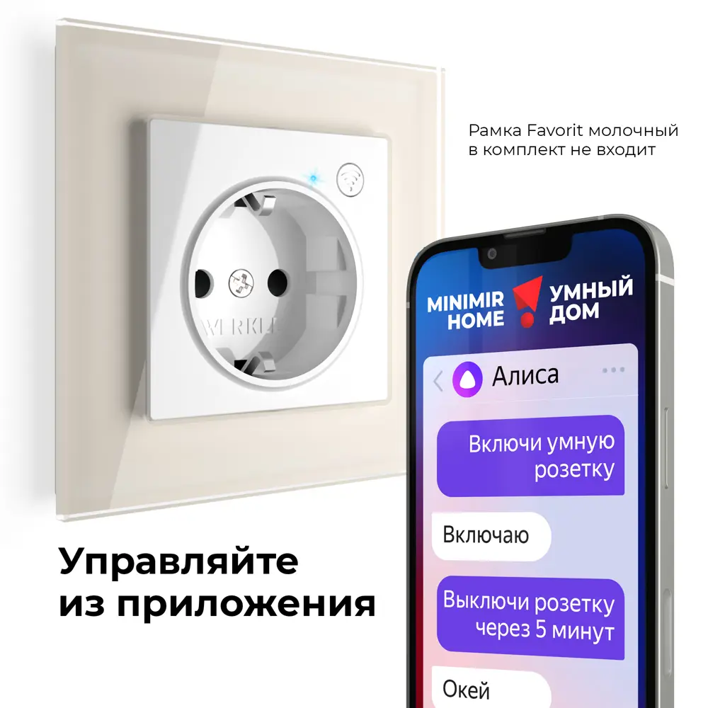 Фото 4 Розетка Wi-Fi Werkel W1171601 цвет белый Фото 4 Розетка Wi-Fi Werkel W1171601 цвет белый