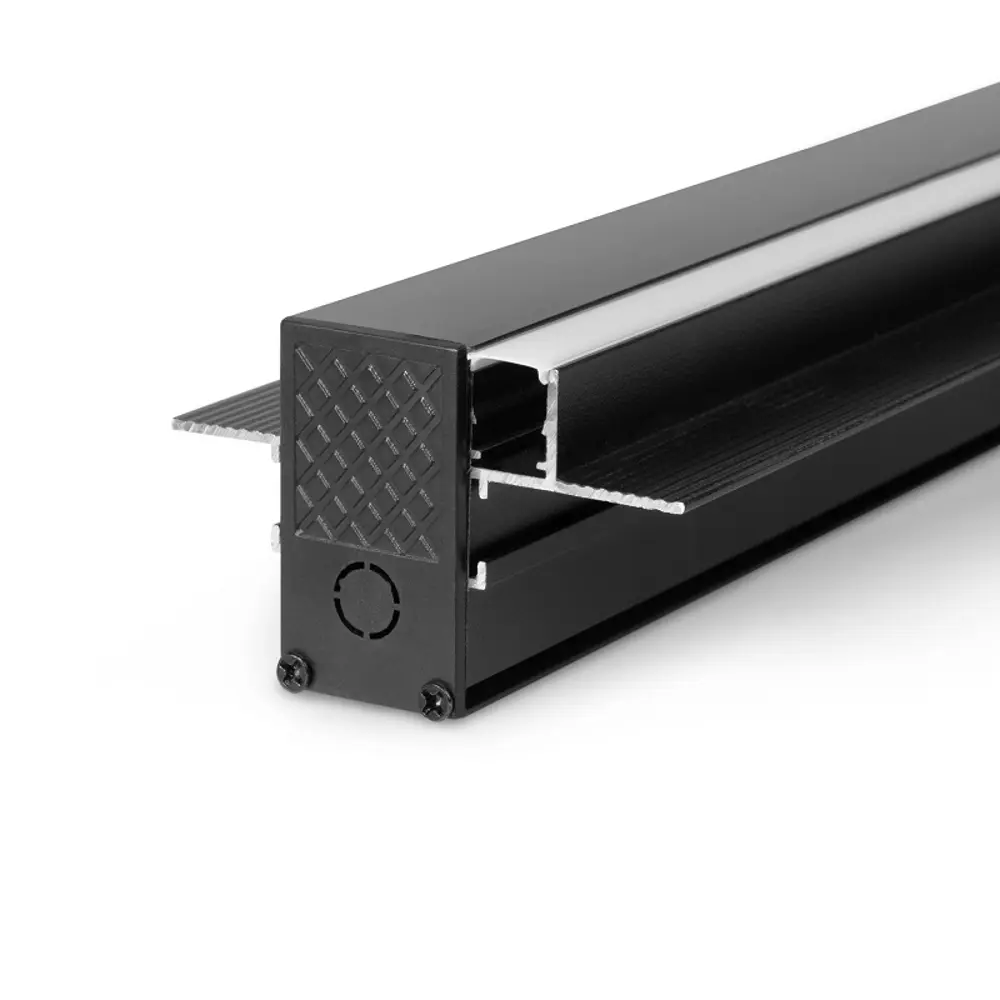 Фото 4 Шинопровод встраиваемый Elektrostandard Slim Magnetic 85132/00 2 м цвет черный Фото 4 Шинопровод встраиваемый Elektrostandard Slim Magnetic 85132/00 2 м цвет черный