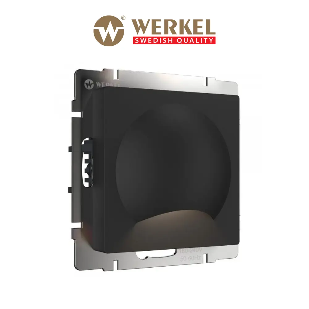 Фото Подсветка встраиваемая светодиодная WERKEL W1154408 IP20 цвет черный Фото Подсветка встраиваемая светодиодная WERKEL W1154408 IP20 цвет черный