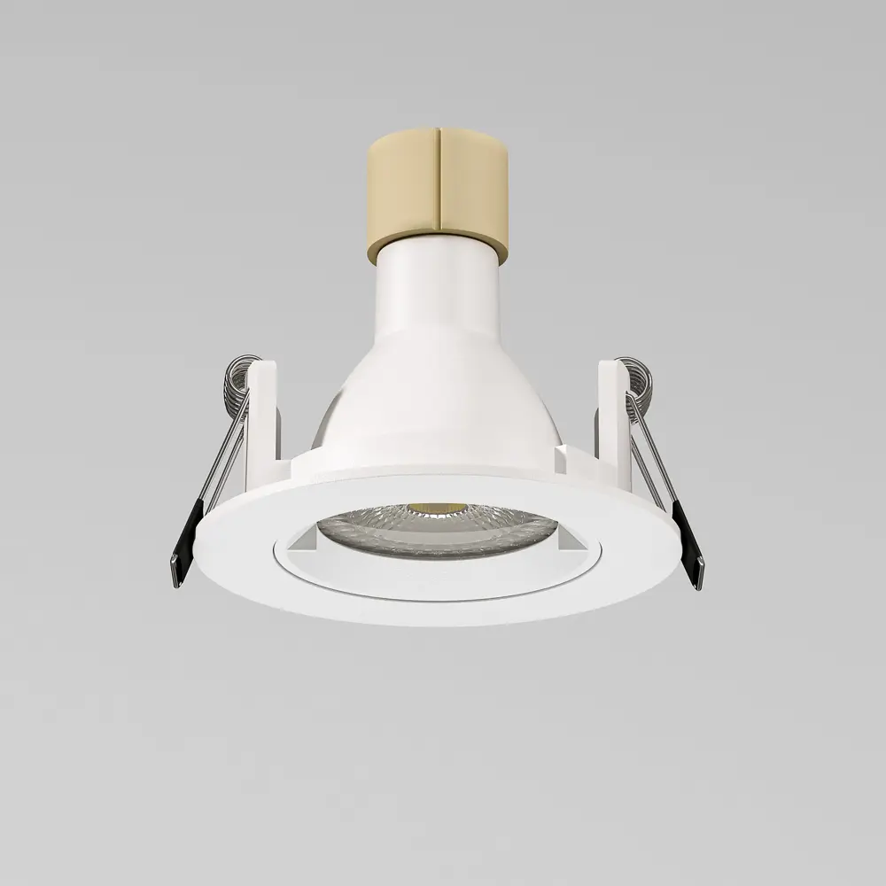 Фото 3 Светильник точечный встраиваемый Elektrostandard A067708 Minnie 1 м² под отверстие 6.7 см цвет белый Фото 3 Светильник точечный встраиваемый Elektrostandard A067708 Minnie 1 м² под отверстие 6.7 см цвет белый