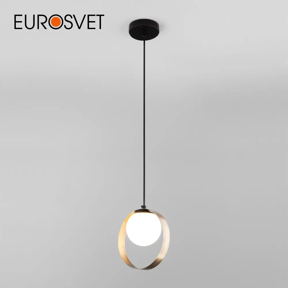 Фото Светильник подвесной Eurosvet A051773 1 лампа 1 м² цвет черный Фото Светильник подвесной Eurosvet A051773 1 лампа 1 м² цвет черный