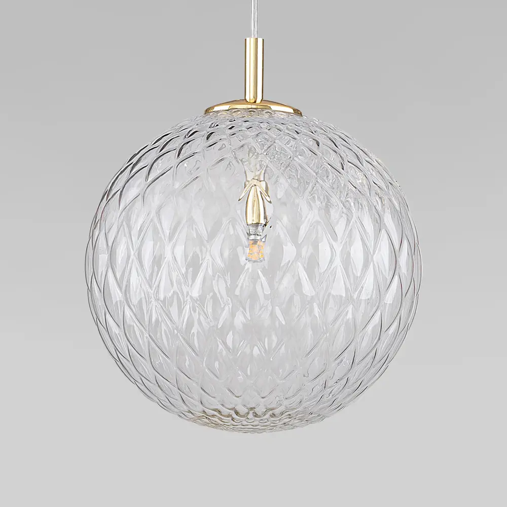 Фото Светильник подвесной Tk lighting Cadix A065192 1 лампа 1 м² цвет золото