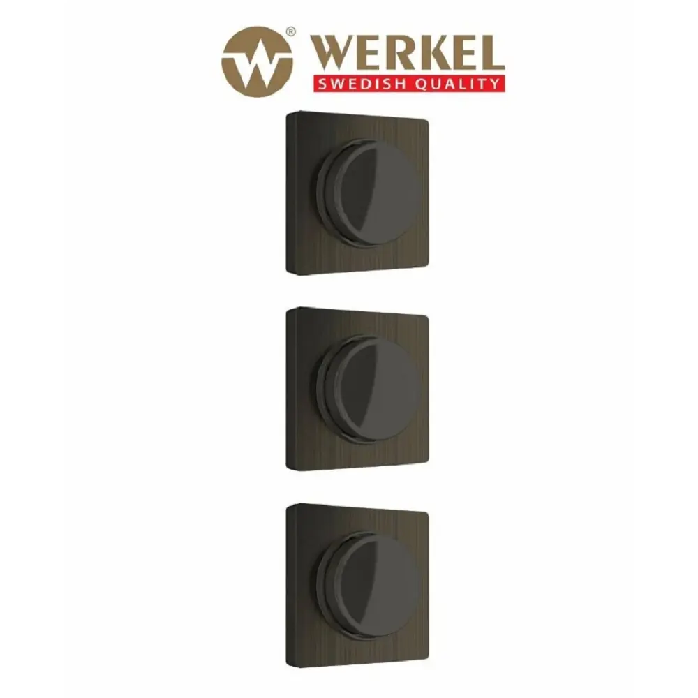 Фото Накладка для диммера Werkel W1149012 цвет бронзовый 3 шт. Фото Накладка для диммера Werkel W1149012 цвет бронзовый 3 шт.