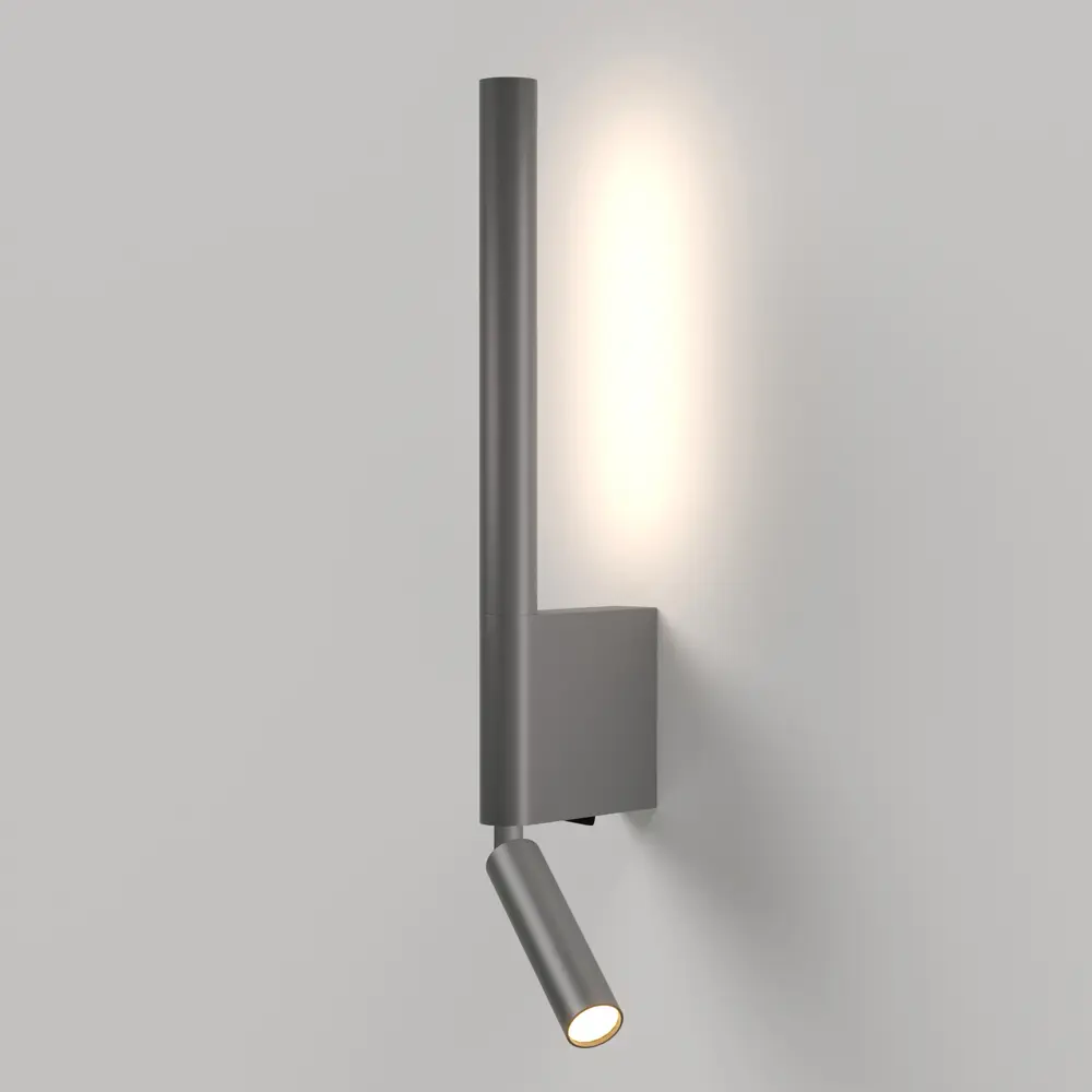 Фото 2 Настенный светильник светодиодный Elektrostandard Sarca 40111/led нейтральный белый свет цвет графит Фото 2 Настенный светильник светодиодный Elektrostandard Sarca 40111/led нейтральный белый свет цвет графит