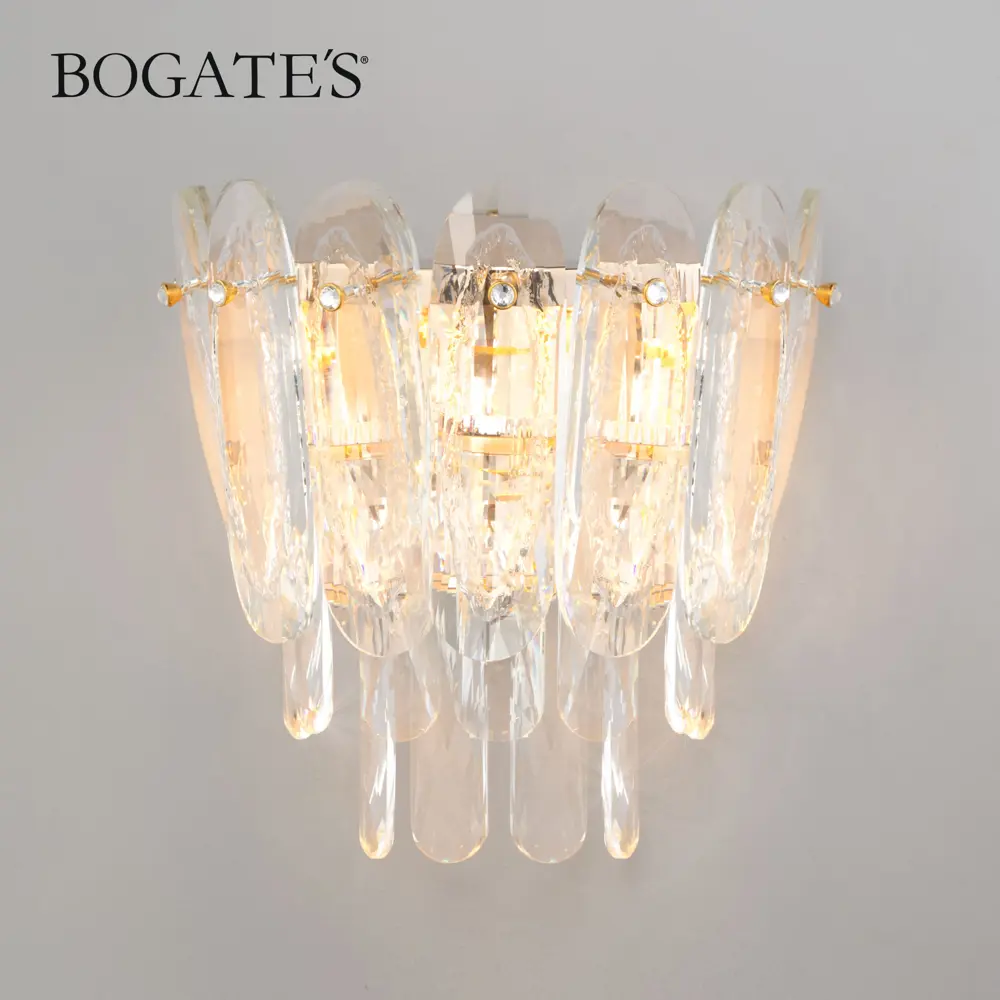 Фото Настенный светильник светодиодный Bogates Chaleur 422/1 теплый желтый свет цвет золото Фото Настенный светильник светодиодный Bogates Chaleur 422/1 теплый желтый свет цвет золото