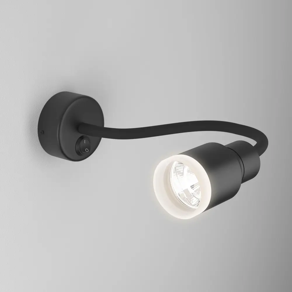 Фото 5 Настенный светильник светодиодный Elektrostandard с гибким корпусом Molly MRL 1015 черный