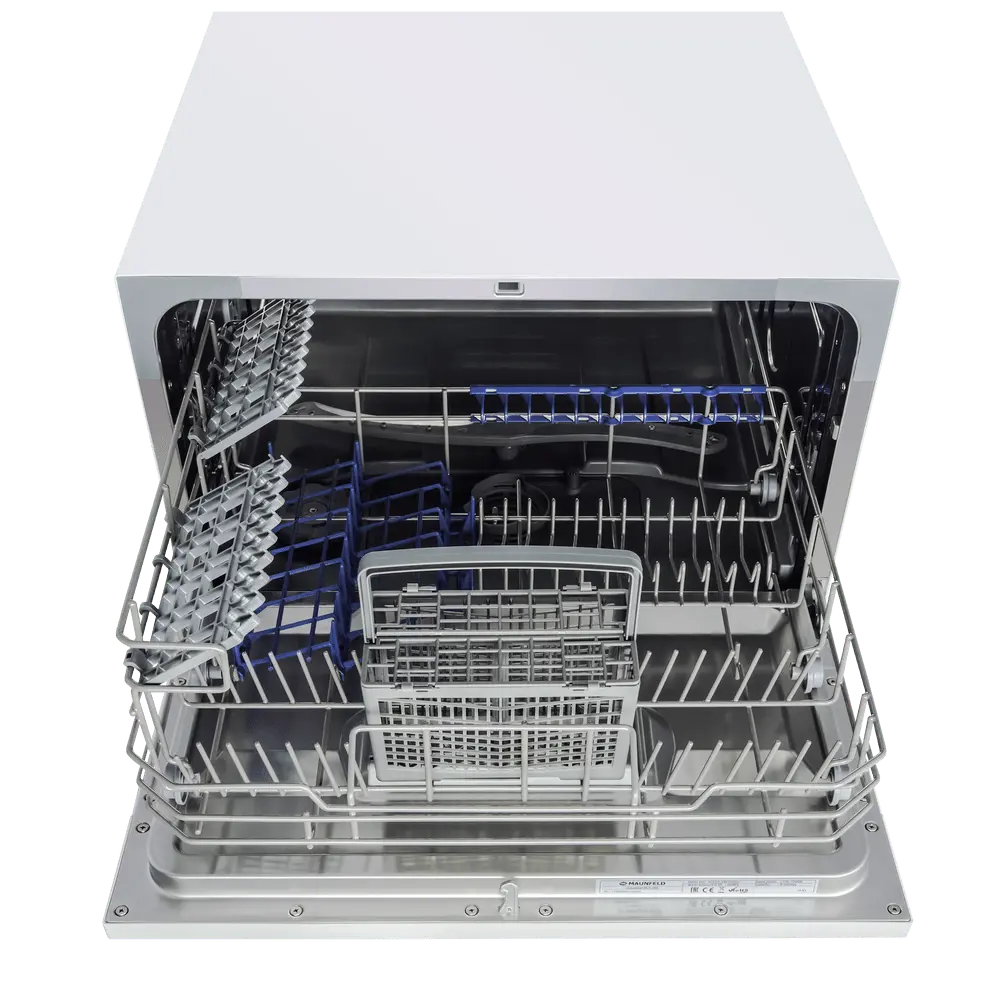 Фото 8 Отдельностоящая посудомоечная машина Maunfeld MLP-06S 55 см 6 программ цвет белый Фото 8 Отдельностоящая посудомоечная машина Maunfeld MLP-06S 55 см 6 программ цвет белый