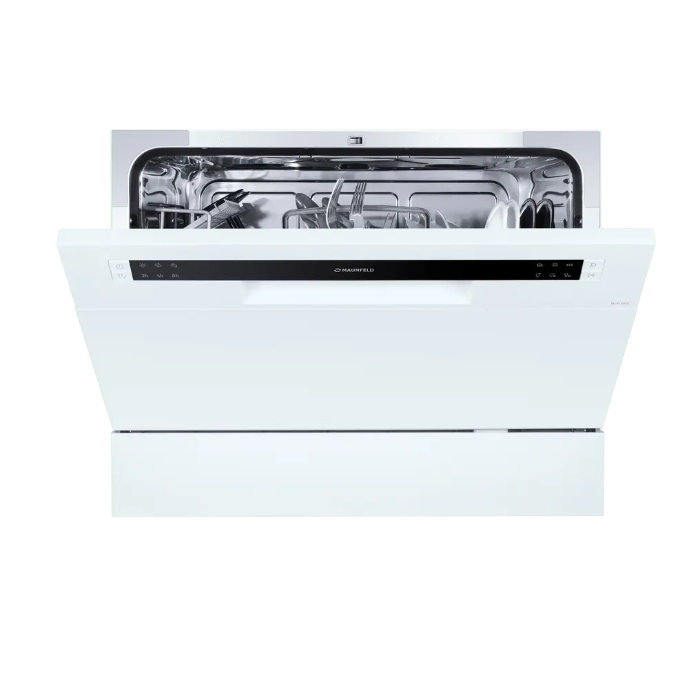 Фото 9 Отдельностоящая посудомоечная машина Maunfeld MLP-06S 55 см 6 программ цвет белый Фото 9 Отдельностоящая посудомоечная машина Maunfeld MLP-06S 55 см 6 программ цвет белый