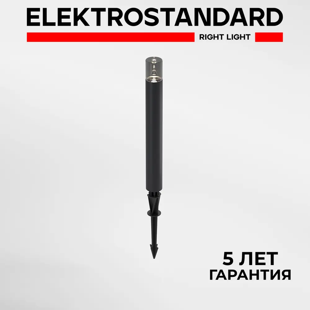 Фото Светильник встраиваемый уличный светодиодный Elektrostandard Hidden 35166/F черный
