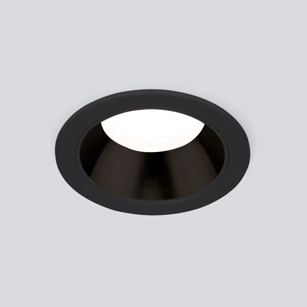 Фото 2 Светильник точечный встраиваемый светодиодный Elektrostandard 25082/LED Basic под отверстие 77 мм 1 м² цвет черный Фото 2 Светильник точечный встраиваемый светодиодный Elektrostandard 25082/LED Basic под отверстие 77 мм 1 м² цвет черный