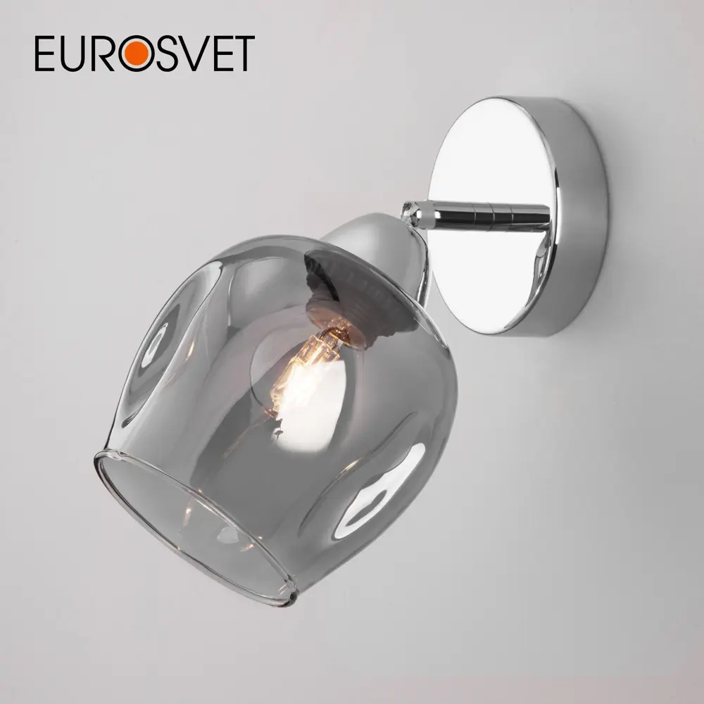 Фото Бра Eurosvet Marci 30164/1 хром E27 Фото Бра Eurosvet Marci 30164/1 хром E27