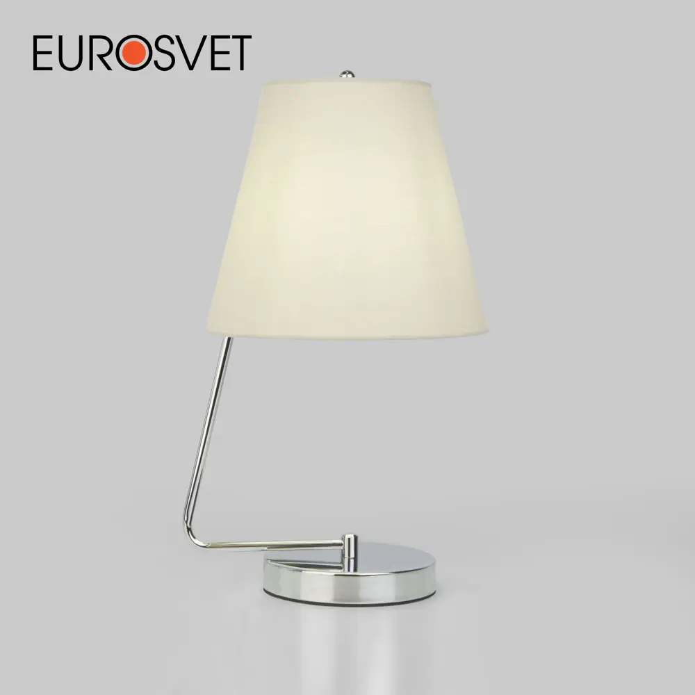 Фото Настольная лампа Eurosvet 01165/1 A064999 цвет бежевый Фото Настольная лампа Eurosvet 01165/1 A064999 цвет бежевый