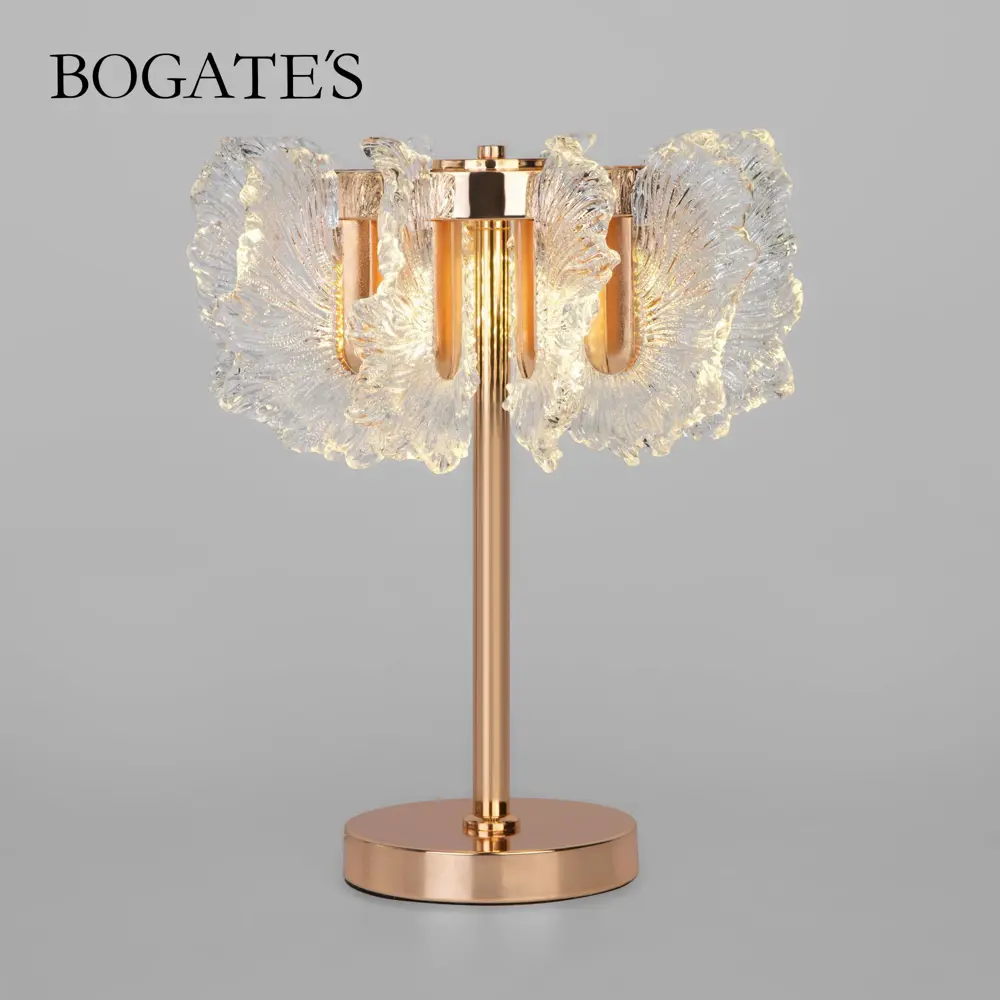 Фото Настольная лампа светодиодная Bogate's 80509/1 нейтральный белый свет цвет жёлтый/золотой Фото Настольная лампа светодиодная Bogate's 80509/1 нейтральный белый свет цвет жёлтый/золотой