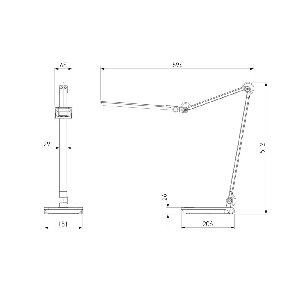 Фото 7 Рабочая лампа настольная светодиодная Elektrostandard A065289 Great цвет серый/серебристый Фото 7 Рабочая лампа настольная светодиодная Elektrostandard A065289 Great цвет серый/серебристый