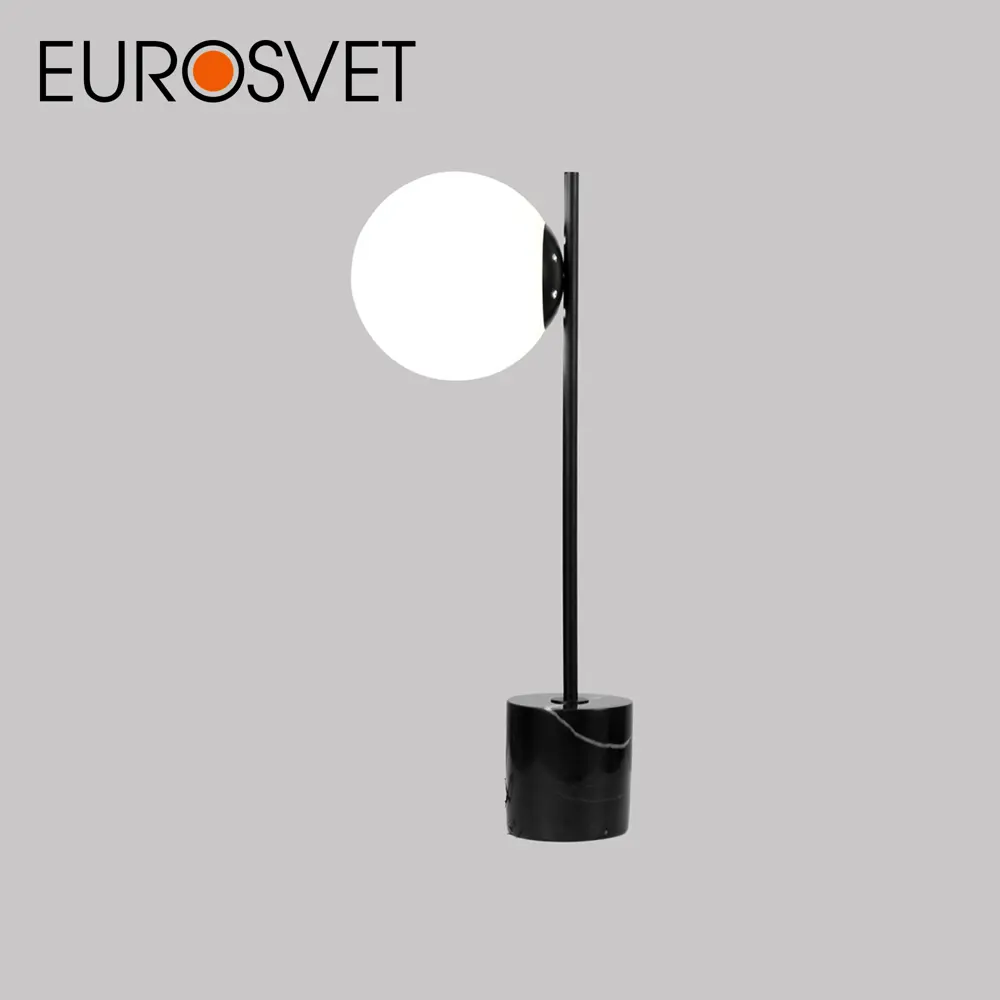 Фото 2 Настольная лампа Eurosvet 01157/1 A064388 цвет черный Фото 2 Настольная лампа Eurosvet 01157/1 A064388 цвет черный