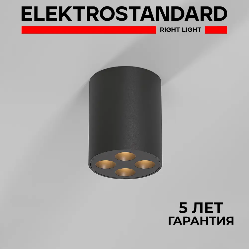 Фото Светильник точечный накладной светодиодный Elektrostandard Points A067484 3 м² цвет черный Фото Светильник точечный накладной светодиодный Elektrostandard Points A067484 3 м² цвет черный