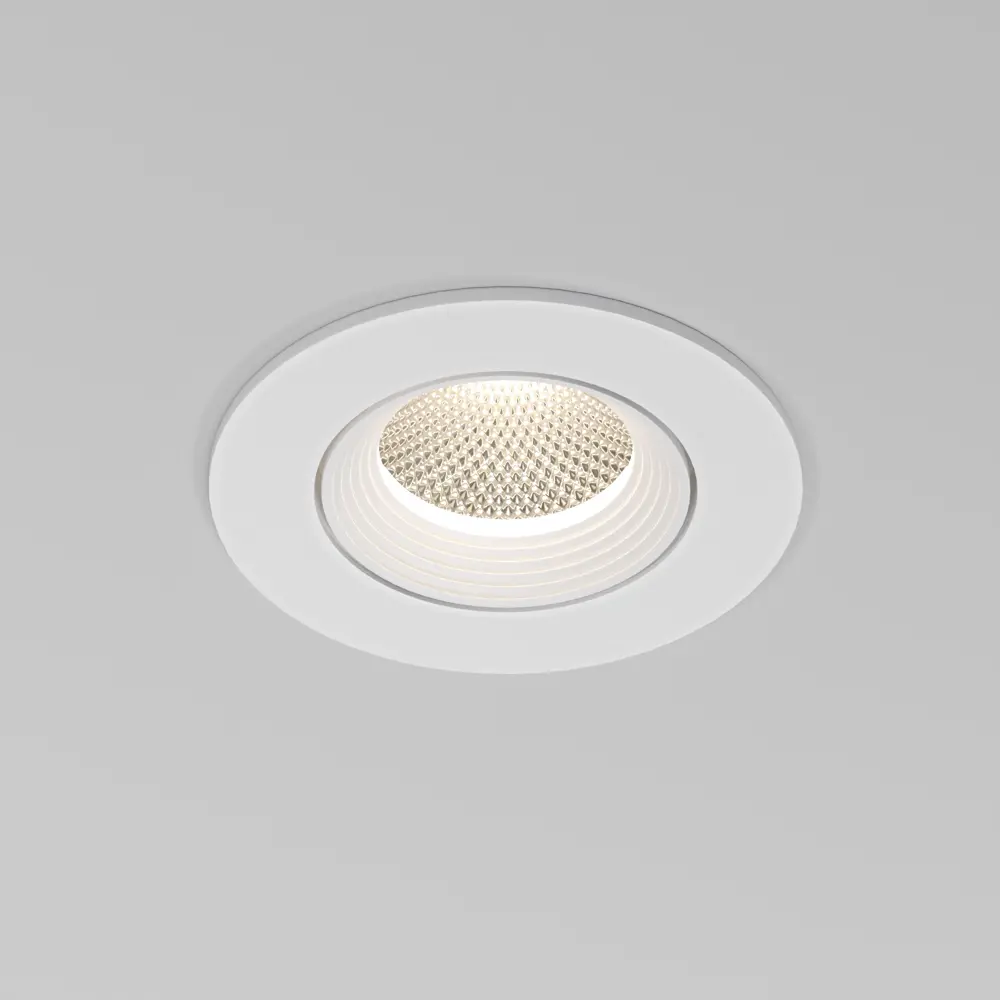 Фото 2 Светильник точечный встраиваемый светодиодный Elektrostandard A065458 2 м² под отверстие 0 см цвет белый