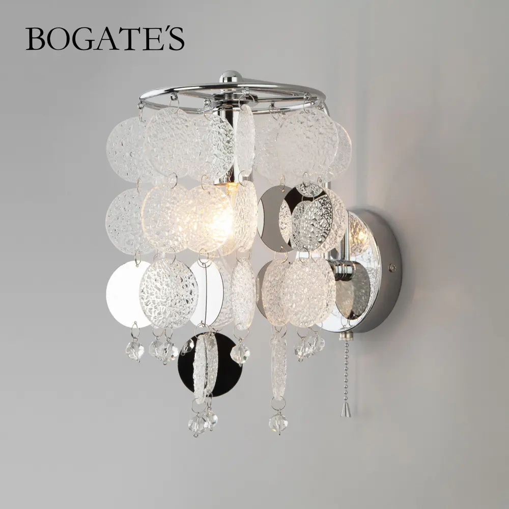 Фото Настенный светильник BOGATE'S a055297 цвет хром Фото Настенный светильник BOGATE'S a055297 цвет хром