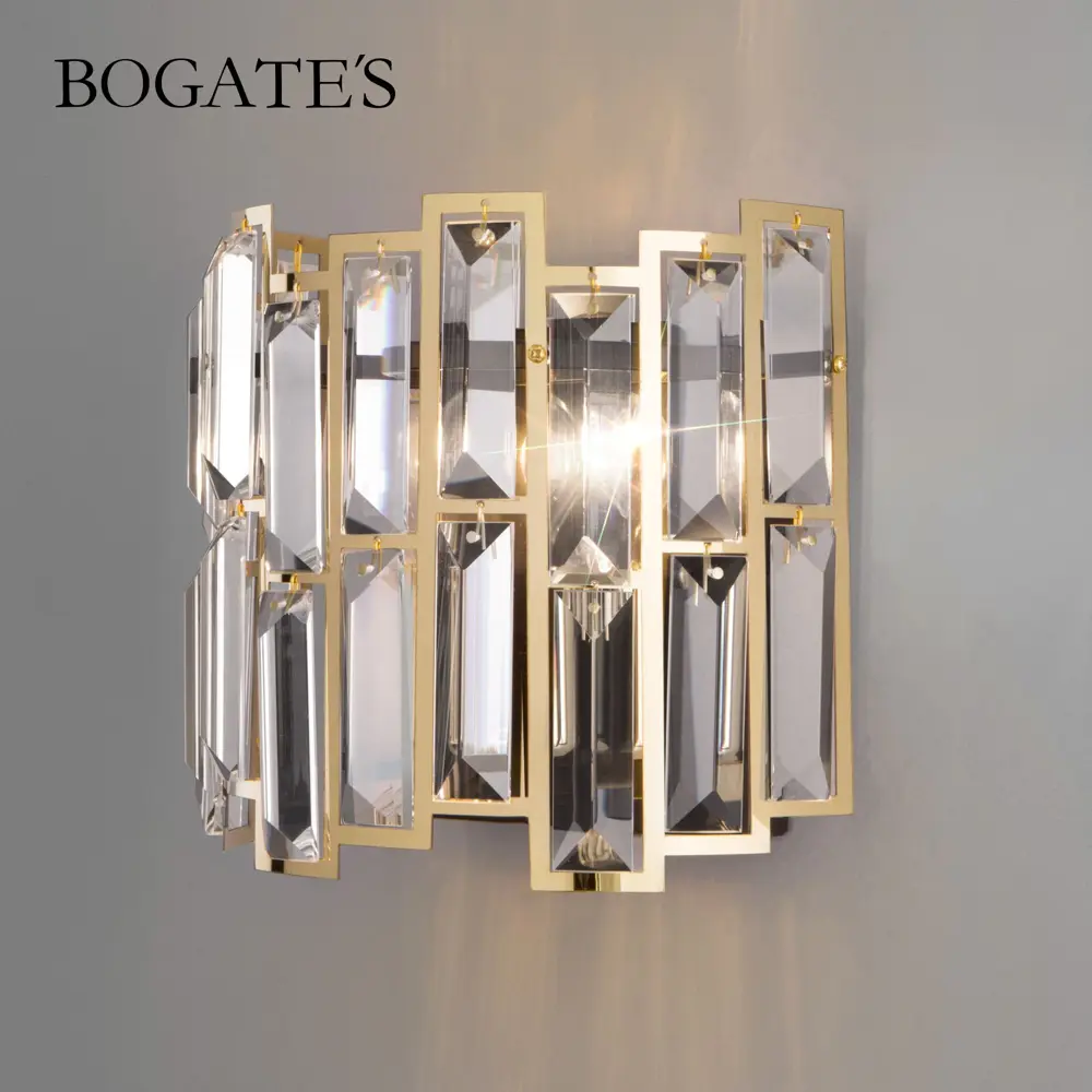 Фото Настенный светильник BOGATE'S a055305 цвет золотой Фото Настенный светильник BOGATE'S a055305 цвет золотой