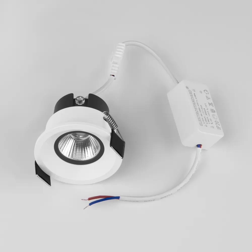 Фото 5 Светильник точечный светодиодный встраиваемый Elektrostandard 25024/LED Kita a056773 под отверстие нейтральный белый свет цвет белый