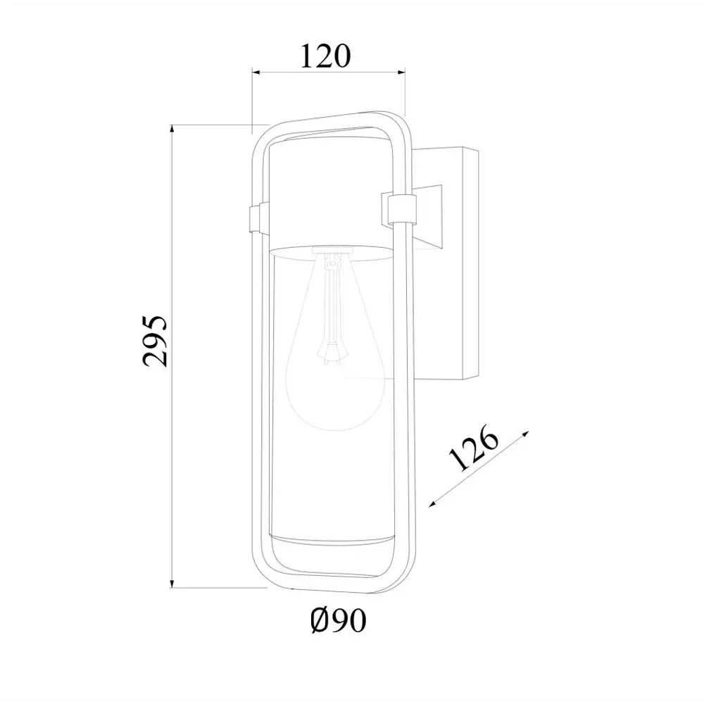 Фото 7 Светильник настенный уличный Elektrostandard 35001/D Lab a061044 60 Вт IP54 цвет коричневый Фото 7 Светильник настенный уличный Elektrostandard 35001/D Lab a061044 60 Вт IP54 цвет коричневый