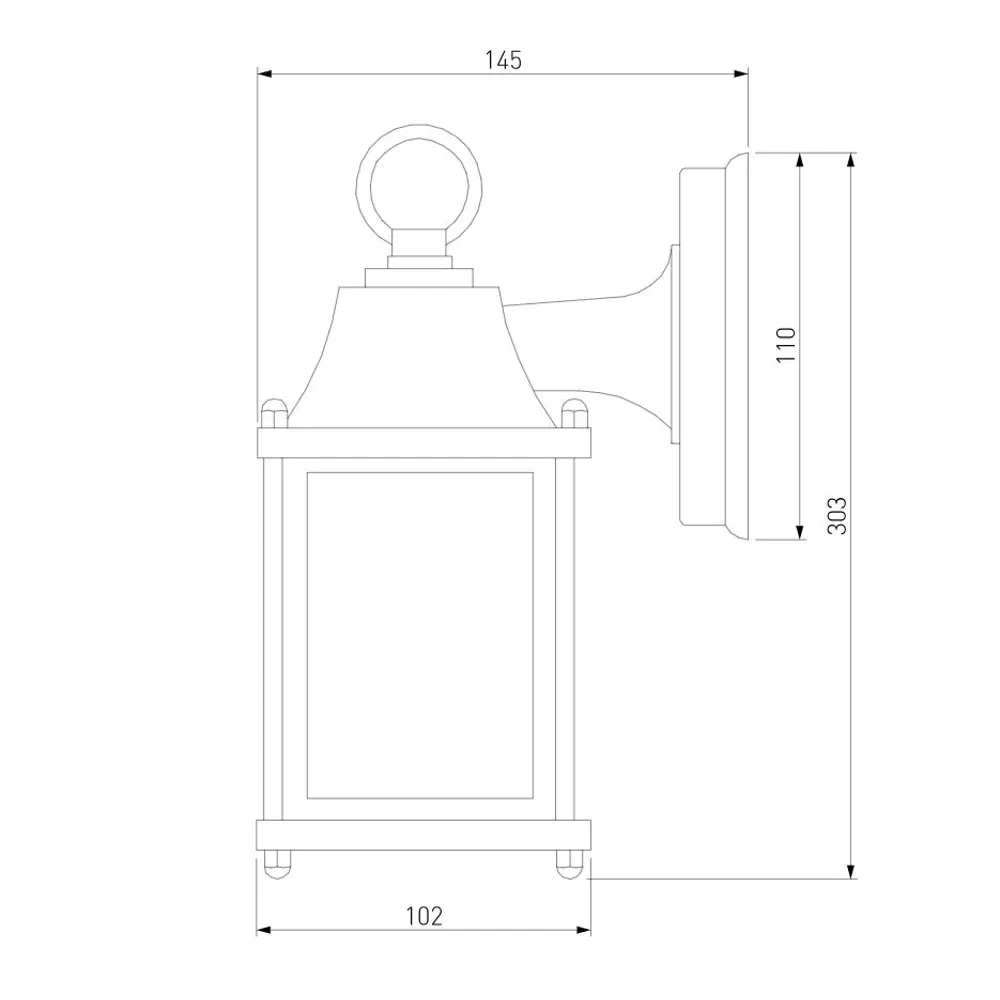 Фото 10 Светильник настенный уличный Elektrostandard GL 1008D Brick 60 Вт IP33 цвет черный Фото 10 Светильник настенный уличный Elektrostandard GL 1008D Brick 60 Вт IP33 цвет черный