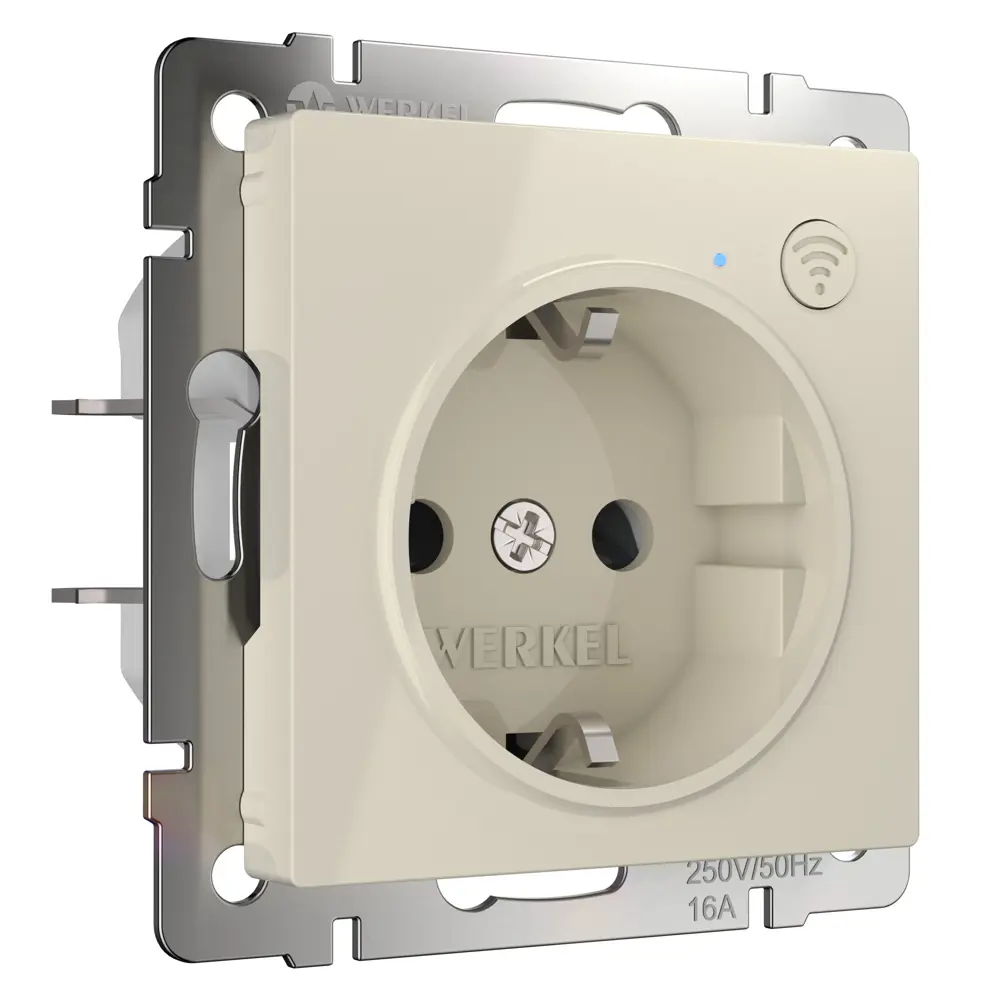 Фото 2 Розетка Wi-Fi Werkel W1171603 цвет слоновая кость Фото 2 Розетка Wi-Fi Werkel W1171603 цвет слоновая кость